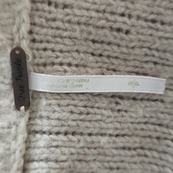 Free People Cardigan Sz S - Picture 6 of 8
